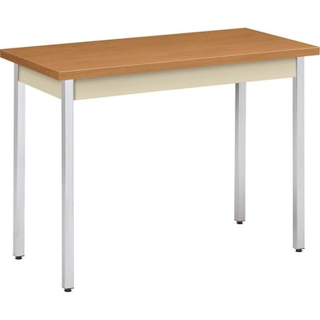 Hon Utility Table, Metal, 40"x20"x29", Harvest/Putty HONUTM2040CLCHR